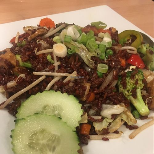 Vegan Fried Rice with Tofu at Siam Thai Food in Temecula