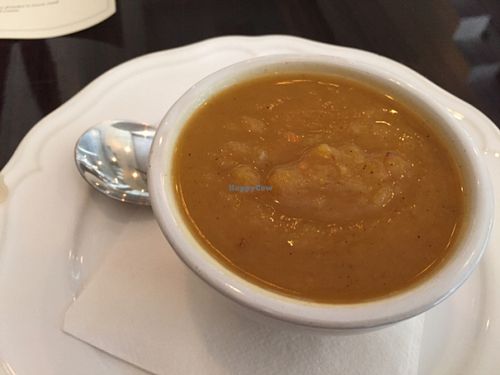 Soup of the Day - Butternut Squash at Clovermint Cafe and Market in Dania Beach
