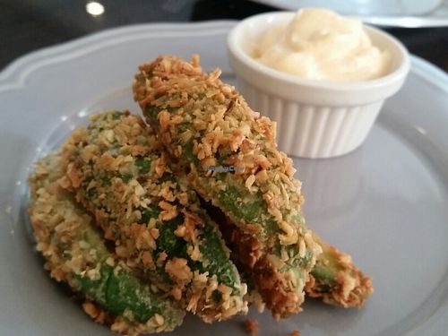 avocado fries at Clovermint Cafe and Market in Dania Beach
