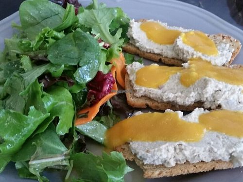 sunflower seed tuna melt at Clovermint Cafe and Market in Dania Beach