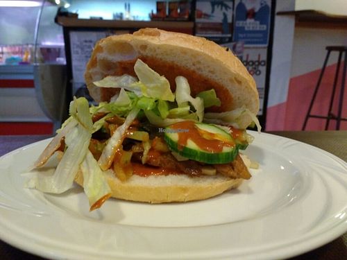 Burger at Vegs in Halle