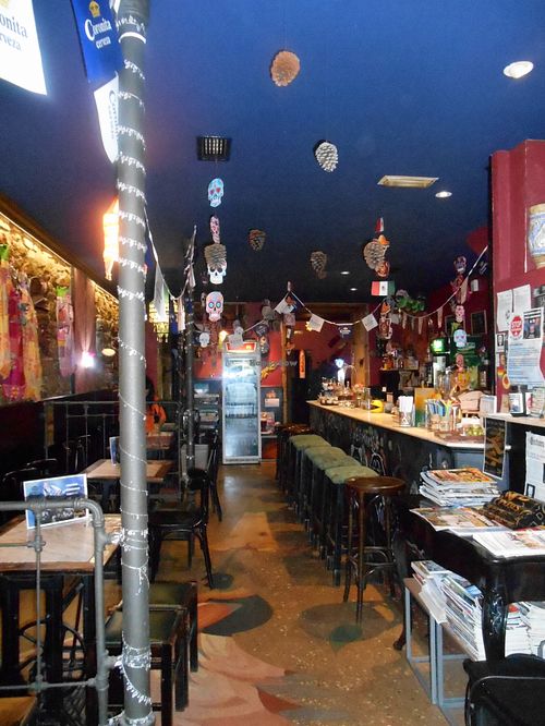 El bar por dentro at Etnika's in A Coruna