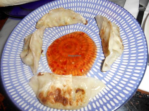 Empanadillas japonesas veganas at Etnika's in A Coruna