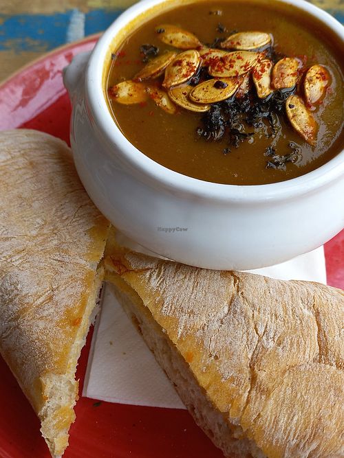 Spiced Pumpkin Soup at Lounges - Pato Lounge in Orpington