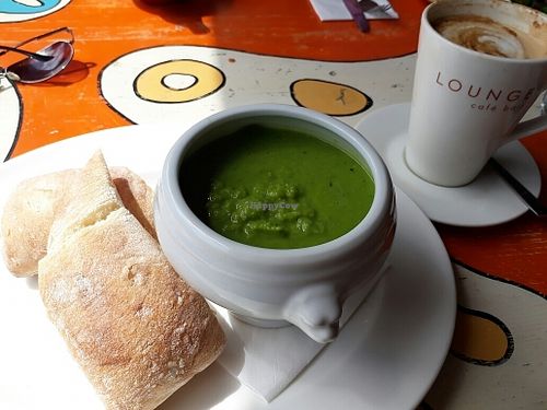 Pea and Mint Soup at Lounges - Pato Lounge in Orpington