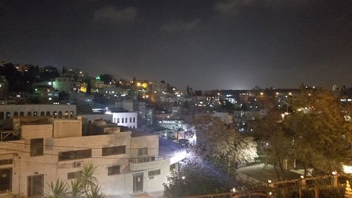 Great view at Shams El Balad Cafe in Amman