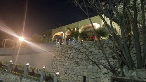 Outside at Shams El Balad Cafe in Amman