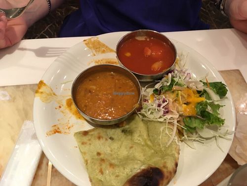 vegan buffet  at Milan Nataraj in Tokyo