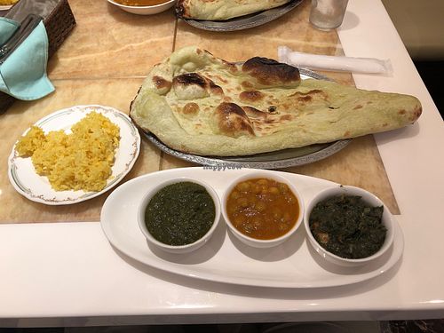 Weekend Lunch Triple Curry Set at Milan Nataraj in Tokyo