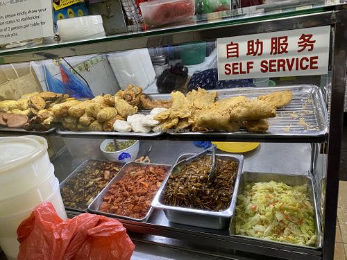   at Miao Shan 妙善素食 in Northeast Singapore