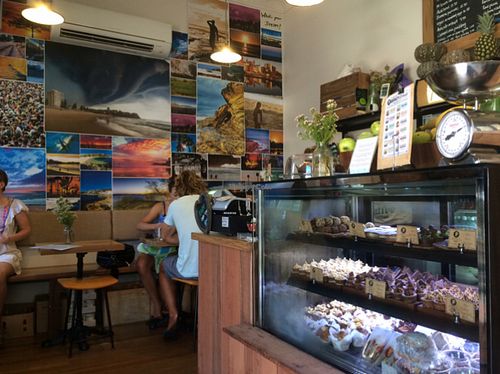 Counter of tasty treats at Native - Feel Real in Manly