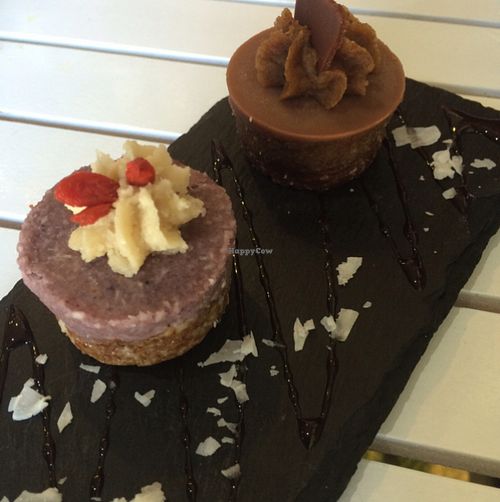 yummy raw desserts at Native - Feel Real in Manly