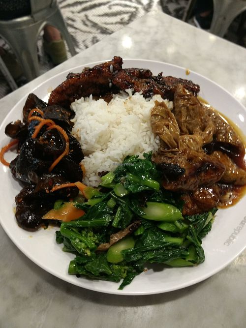 Plate 3 at Perfect Vegetarian in Central Singapore