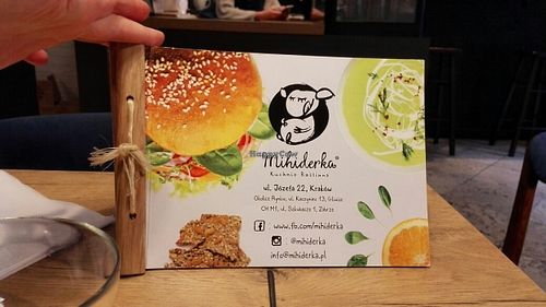 mihiderka menu at Mihiderka in Gliwice