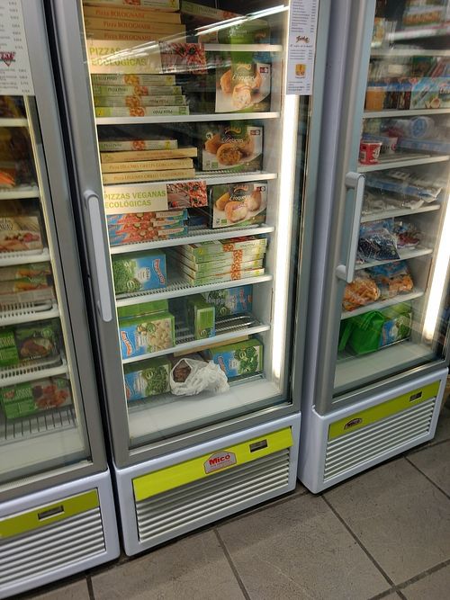 three freezer at Herbolario Navarro - San Vicente in Valencia
