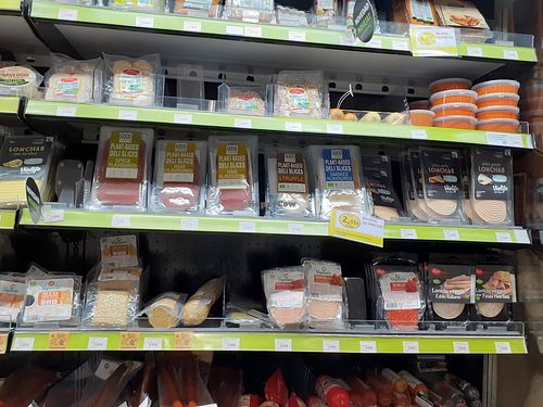 Vegetal ham at Herbolario Navarro - San Vicente in Valencia