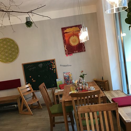 inside at Liebe Vegan in Ingolstadt