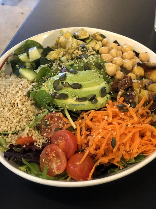 Salad bowl  at Love Life Cafe in Miami