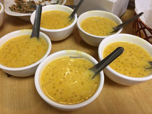 Pumpkin sweet soup at Cheng Si Jie Thai Private Kitchen 鄭​師姐泰式素食私房菜 in Kowloon