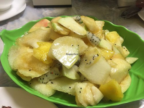 Fruit salad at Cheng Si Jie Thai Private Kitchen 鄭​師姐泰式素食私房菜 in Kowloon
