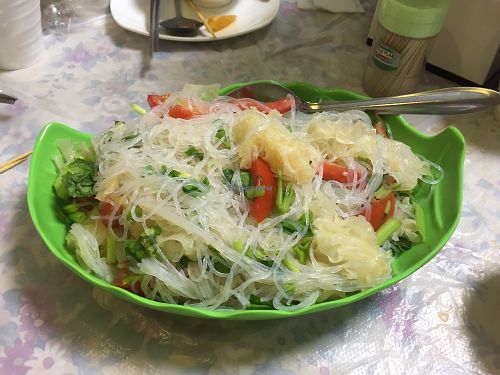 Salad at Cheng Si Jie Thai Private Kitchen 鄭​師姐泰式素食私房菜 in Kowloon