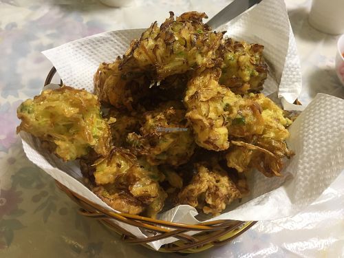 Deep fried veggie  at Cheng Si Jie Thai Private Kitchen 鄭​師姐泰式素食私房菜 in Kowloon
