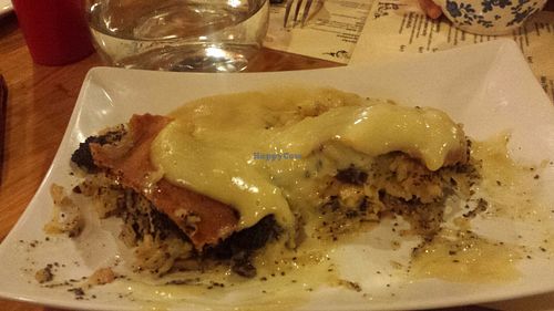 Strudel with pudding (warm) at All Inclusive Pub in Bratislava