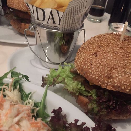 Great Burger  at Veggiezz - Am Salzgriess in Vienna