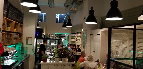 Inside at Veggiezz - Am Salzgriess in Vienna