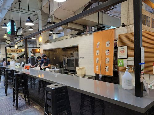 The restaurant at Ramen Hood in Los Angeles