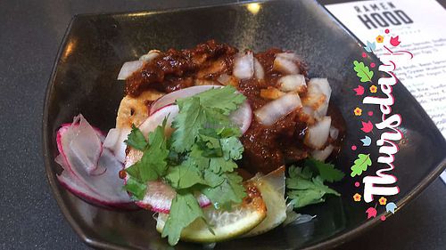 Amazing!  Love this place!  Flavorful and spicy!  So good!  at Ramen Hood in Los Angeles