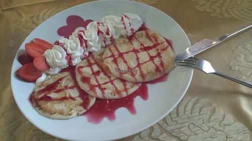 Pancakes at Embrujo de Granada in Albacete