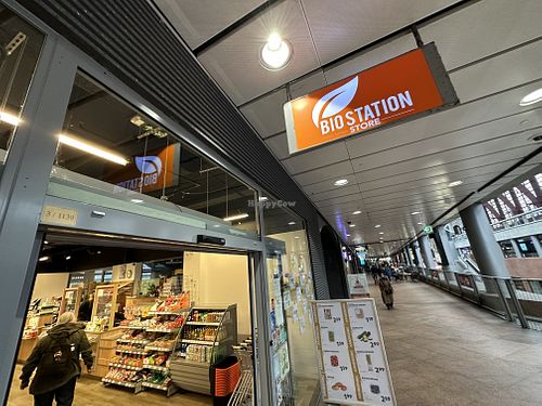 store front  at Bio Station in Antwerpen