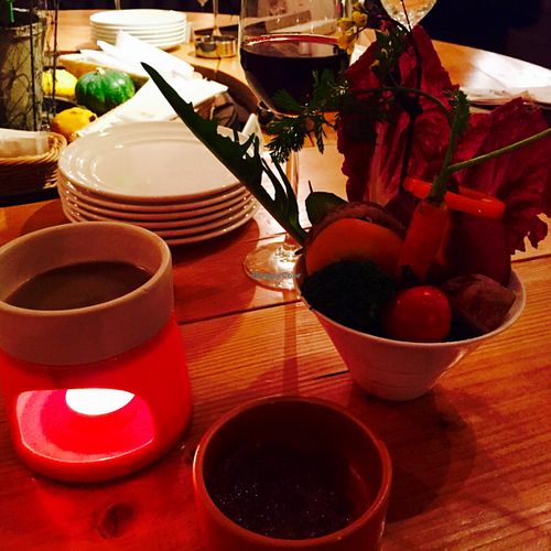 Bagna Cauda at Longing House - Shibuya in Tokyo