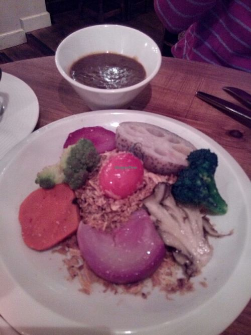 Vegetable curry at Longing House - Shibuya in Tokyo