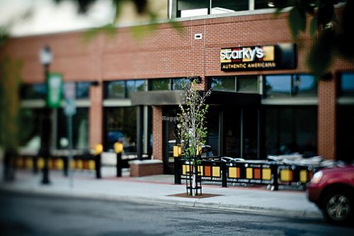 Gorgeous outdoor seating in Bozeman at Starky's Authentic Americana in Bozeman