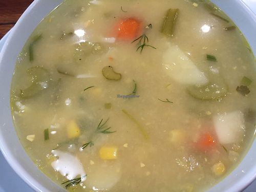 Chowder at Bliss & Chips in Newtown