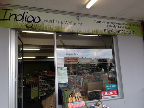 Store front at Indigo  in Newcastle