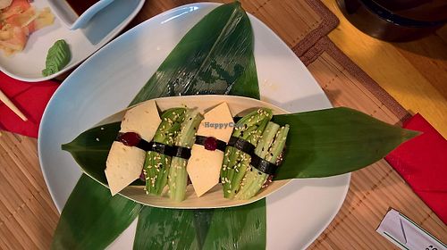 Nigri at Edamame Vegan Sushi in Warsaw