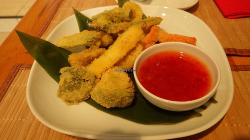 Tempura at Edamame Vegan Sushi in Warsaw