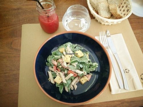 pasta salad starter  at Compost in Mallorca