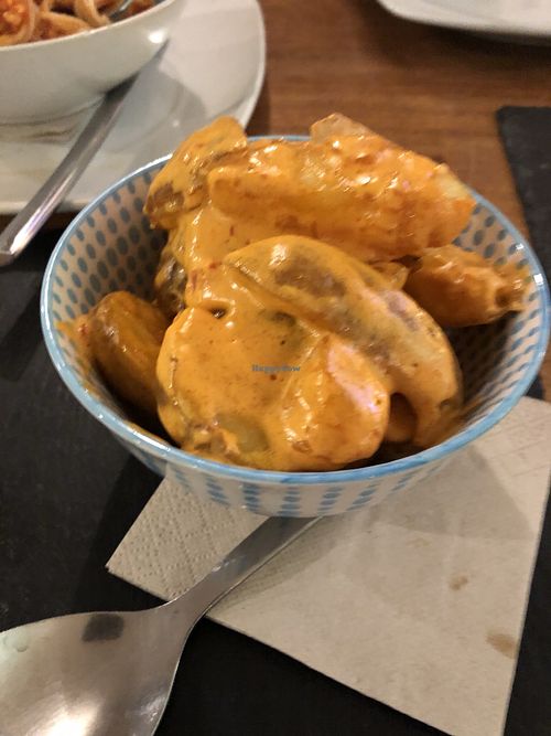 Patatas bravas  at Compost in Mallorca