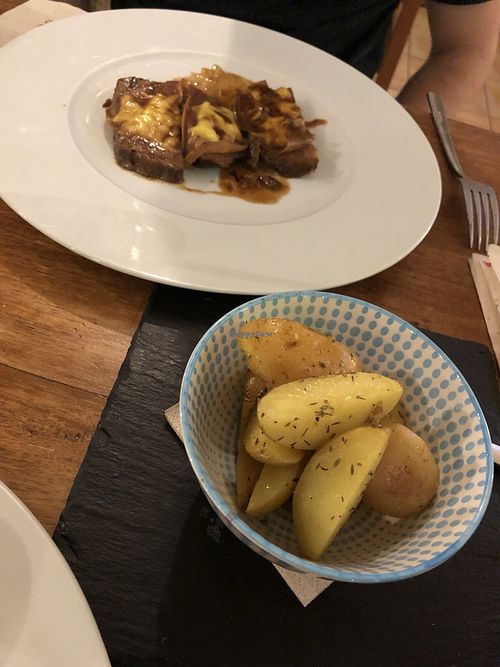 Sambocca de seitan at Compost in Mallorca