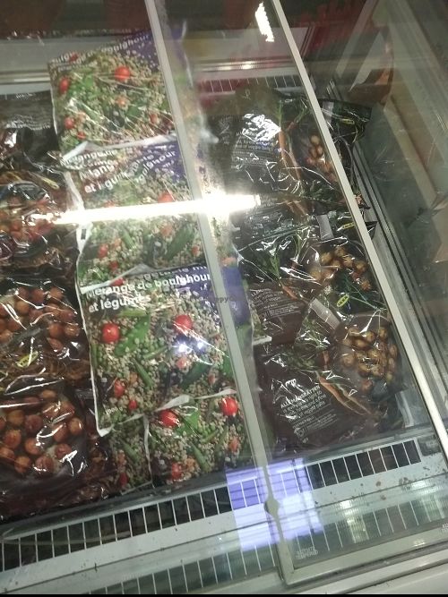 frozen vegan balls at IKEA in Villiers-sur-marne