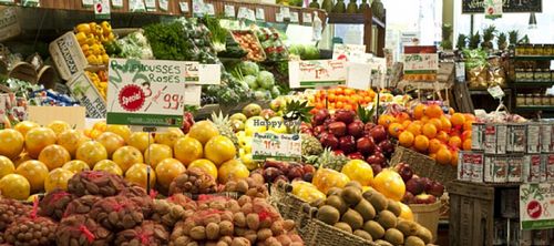 Legumes at Pousse L'Ananas in Montreal