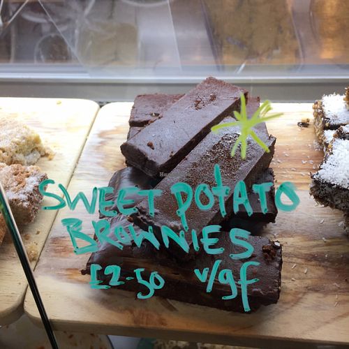 brownies  at Moon & Hare in Edinburgh