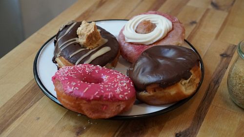 Doughnuts at Brammibal's Donuts - Maybachufer in Berlin