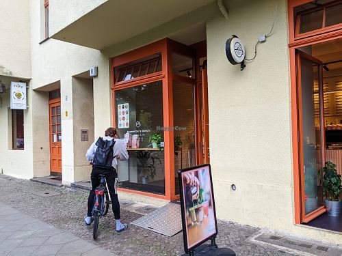 Outside of Brammibal's Donuts at Brammibal's Donuts - Maybachufer in Berlin