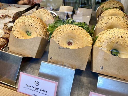 bagels at Brammibal's Donuts - Maybachufer in Berlin