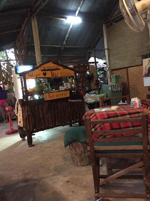 Where Nat does the great cooking! at Mayomwhan Nat's Kitchen in Koh Lanta